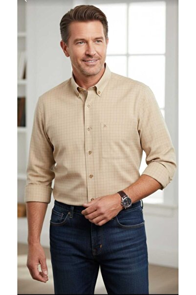 ADVANTE Довгорукава сорочка з одним кишенею, коміром з оксфордської тканини, ...