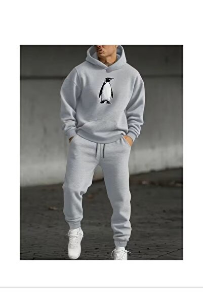 ZEMLİYA سويت شيرت بأكمام قصيرة مطبوع عليه رسومات للجنسين - طقم صيفي للملابس ا...