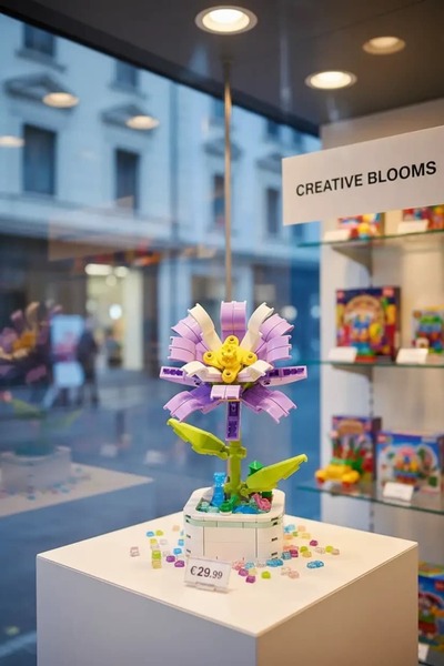 DOSTOYS Safran Çiçeği Mini Çiçek Oyun Bloğu