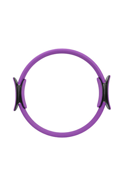 Rebuwo Pilates Çemberi Mor İç Bacak Kalça Sıkılaştırıcı Pilates Ring Ev Tipi Fitness Çemberi