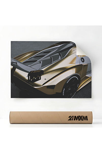 21mxm Poster Auto Premium - SCV12 02 – Design Minimalist, Fara Rama