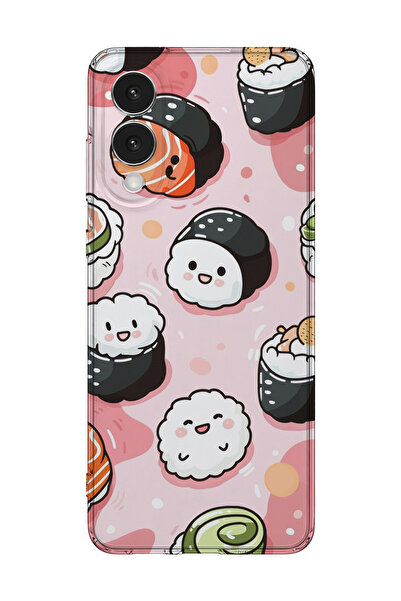 lelia غطاء هاتف شفاف مطبوع متوافق مع سامسونج جالاكسي S25 إيدج |   مجموعة: كاو...