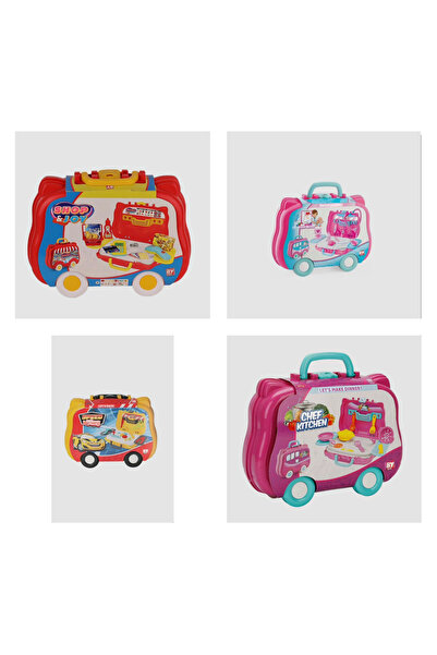 BYZ TOYS ALISVERİŞ,MUTFAK,TAMIR ve DOKTOR SET VALİZLİ (Belirtilen fiyat, tekl...