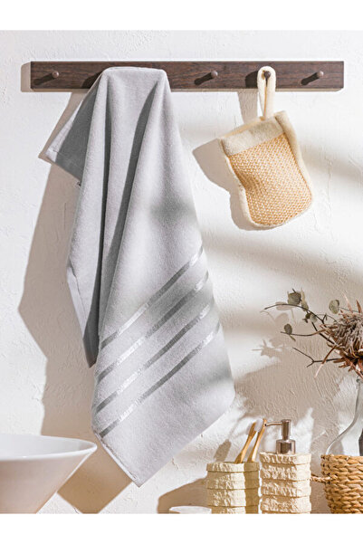 LC Waikiki Rmz Gi̇yi̇m Farkiyla Embroidered Cotton Face Towel 50X80 cm