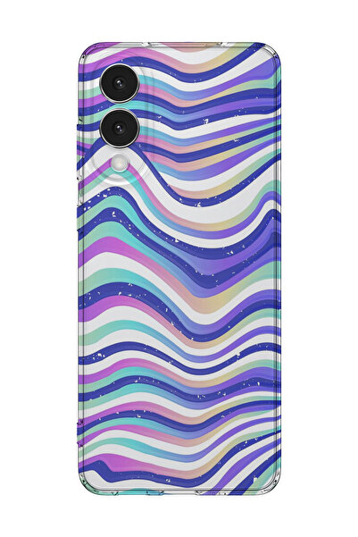 lelia غطاء هاتف شفاف مطبوع متوافق مع سامسونج جالاكسي S25 إيدج |   مجموعة كولو...