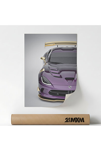 21mxm Poster Auto Premium - Viper ACR 03 – Design Minimalist, 30 x 40 cm, Far...