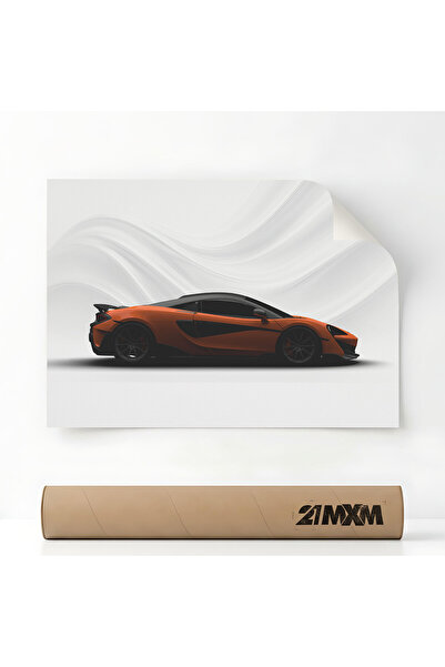 21mxm Premium Auto Poster - 1804 600lt – Minimalist Design, A4 (21 x 29.7 cm)...