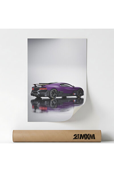 21mxm Poster Auto Premium - Divo 08 – Design Minimalist, 30 x 40 cm, Fara Rama