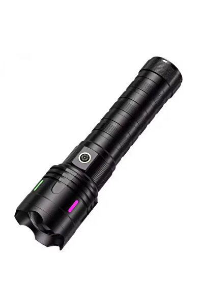 MİKİ High capacity portable flashlight CB X110 Lighting range 1000m power 30w
