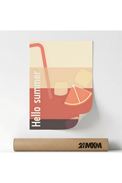 21mxm Poster Decorativ Tematica Bar & Cocktail - 'Bar 571', Material Textil, ...