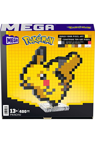 mattel MEGA Pokémon Pikachu Pixel Art, jucărie de construcție