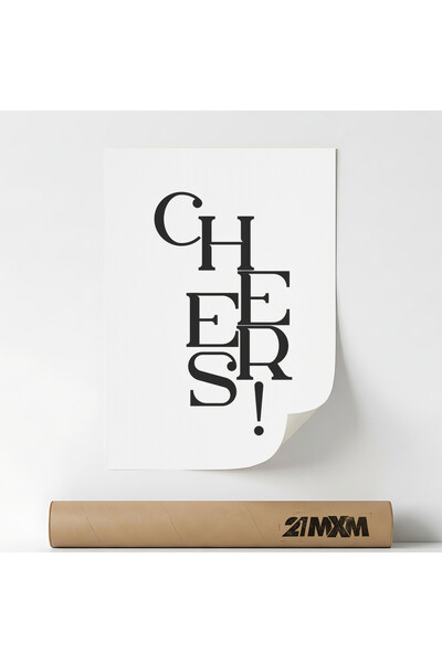 21mxm Διακοσμητική Αφίσα με Θέμα Μπαρ & Κοκτέιλ - 'Bar 618', Υφασμάτινο Υλικό...