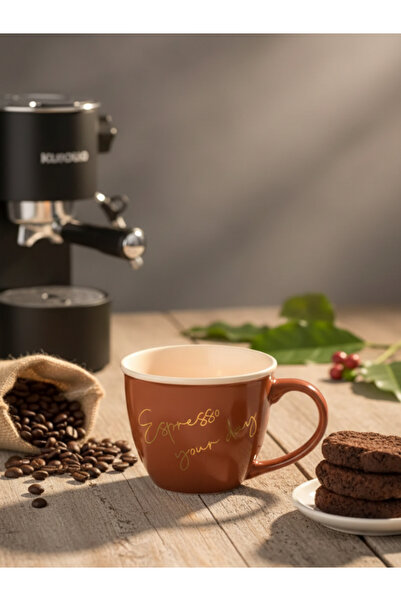 Tohana Earthenware Tones Porcelain Mug 200 ml Espresso Cup