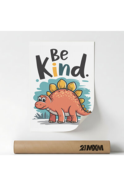 21mxm Poster Decorativ '20 Be Kind', Material Textil, A3 (29.7 x 42 cm), Fara...