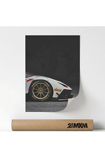 21mxm Poster Auto Premium - Huracan GT3 EVO-2 09 – Design Minimalist, 30 x 40...