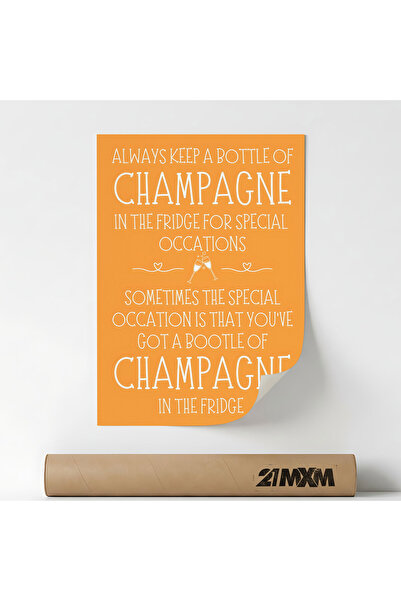 21mxm Poster Decorativ Tematica Bar & Cocktail - 'Bar 592', Material Textil, ...