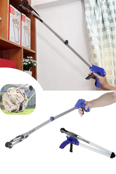 Shopura Çöp Toplama Aparatı Kıskacı - Yaşlı Engelli Uzanma Kıskacı - Atık Yap...