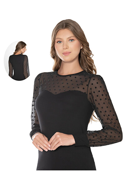 Belinay Long sleeve Lace blouse – 8544