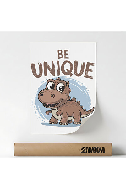 21mxm Poster Decorativ '11 Be Unique', Material Textil, A4 (21 x 29.7 cm), Fa...