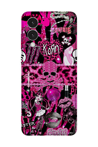 lelia غطاء هاتف شفاف مطبوع متوافق مع سامسونج جالاكسي S25 إيدج |   مجموعة كروم...