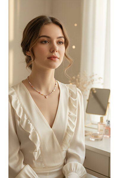 Maxi modena Elegant Women's Necklace with Minimal Bead Detail