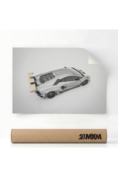 21mxm Poster Auto Premium - SCV12 10 – Design Minimalist, Fara Rama