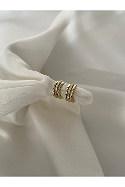 yeknova Xuping 14K Gold Renginde Kuyumcu İşçiliği Zirkon Taşlı Kararmaz Kadın...