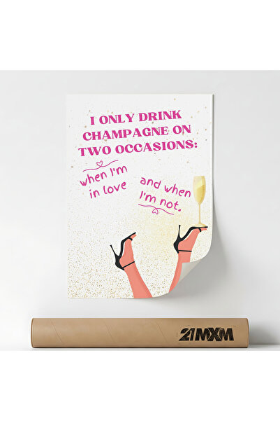 21mxm Poster Decorativ Tematica Bar & Cocktail - 'Bar 542', Material Textil, ...