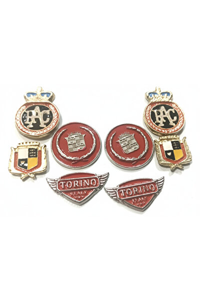 lina oto aksesuar 8 Pieces of Metal Nuts Arma