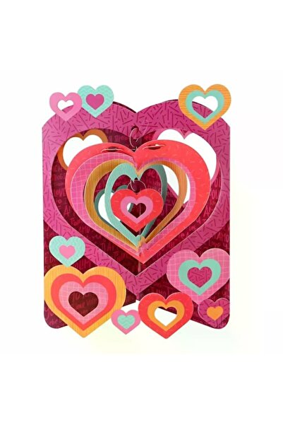 Santoro Felicitare 3D Swing Cards - Inima
