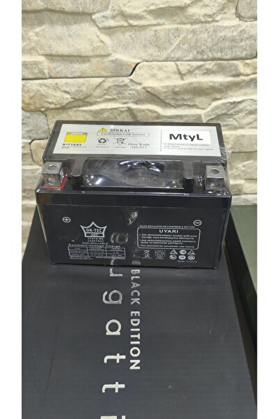 MTYL Mondial 50 Wing uyumlu Kaliteli Hazır Şarjlı Akü 7 AMPER