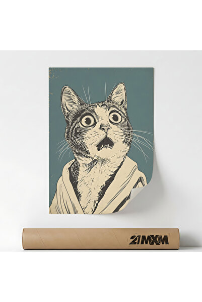 21mxm Poster Decorativ Tematica Bar & Cocktail - 'Bar 378', Material Textil, ...