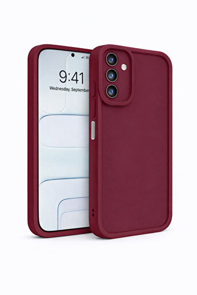 Vissona Samsung Galaxy A17 5G Uyumlu Kamera Çıkıntılı Mat Silikon Telefon Kılıfı