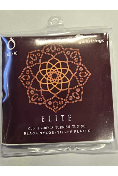 GALLİ SERIA ELITE PROFESIONALĂ UD WIRE NYLON NEGRU