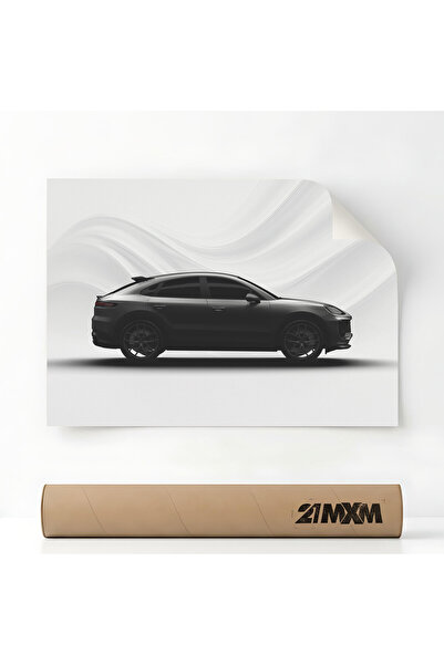 21mxm Poster Auto Premium - 1848 Cayenne Turbo GT – Design Minimalist, 30 x 4...