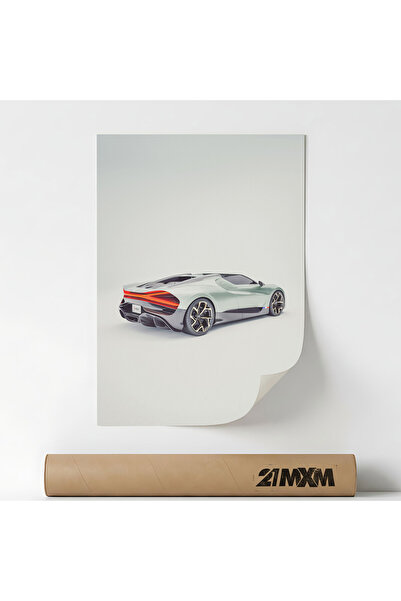 21mxm Poster Auto Premium - 2024 Mistral-7 – Design Minimalist, A4 (21 x 29.7...
