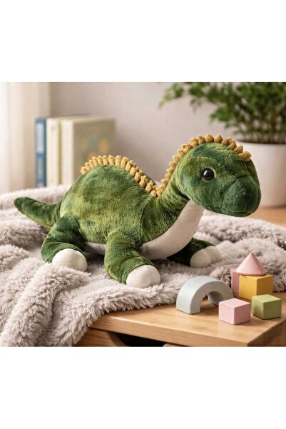 FEYSSHOP Sevimli Peluş Dinozor - 45 Cm Uyku ve Oyun Arkadaşı Dinazor