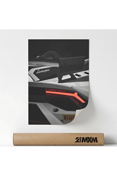 21mxm Poster Auto Premium - Huracan GT3 EVO-2 10 – Design Minimalist, 30 x 40...