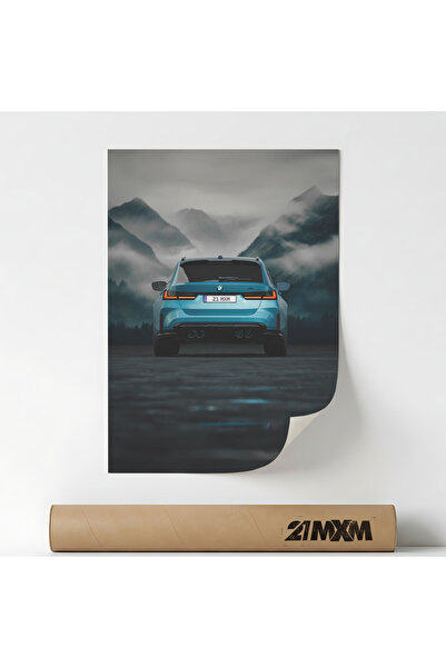 21mxm Poster Auto Premium - M3 Touring 2025 03 – Design Minimalist, Fara Rama