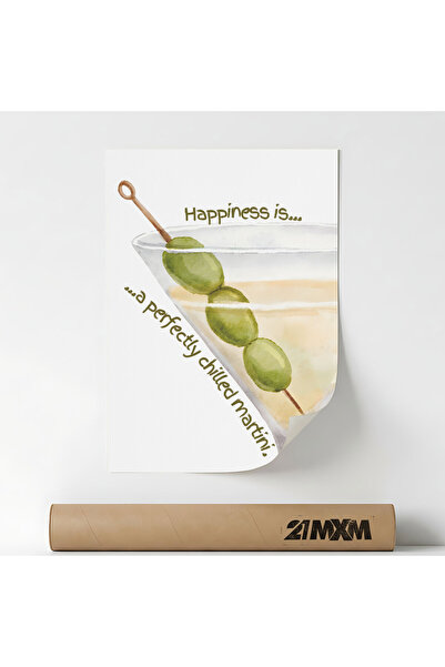 21mxm Poster Decorativ Tematica Bar & Cocktail - 'Bar 548', Material Textil, ...