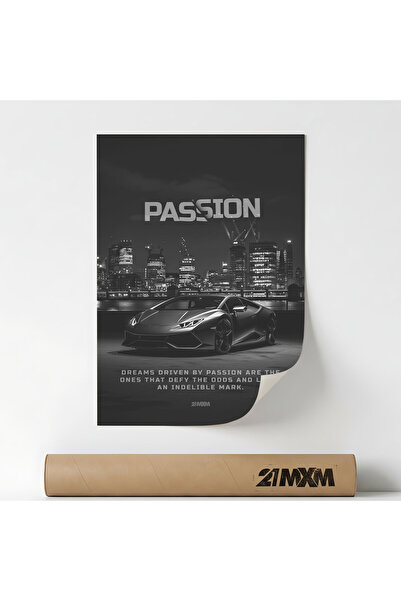 21mxm Poster 'Leave An Indelible Mark' Pe Panza Mata – Design Minimalist, 30 ...