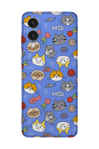 lelia غطاء هاتف شفاف مطبوع متوافق مع سامسونج جالاكسي S25 إيدج |   المجموعة: ق...