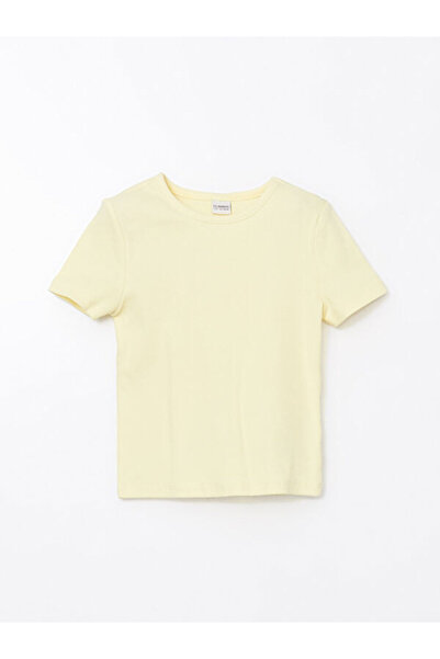 LC Waikiki منتجات فريزن ستور التي لا مثيل لها I تي شيرت بناتي بياقة صفرية من ...