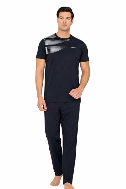 Pierre Cardin Combed Cotton Short Sleeve Pajama Set P6123