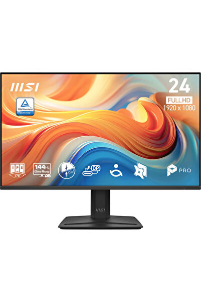 MSI PRO MP242 E14C 23.8 1920x1080 FHD 144Hz 1ms HDMI Type-C IPS Monitör