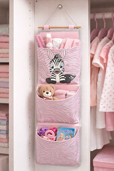 homyjr's Organizatorul HomyJR Zebra cu imprimeu 3 cu buzunare pentru interior...
