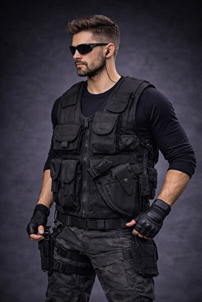 Swiss Arms Taktik Yelek – Ayarlanabilir Hafif Operasyonel Mode