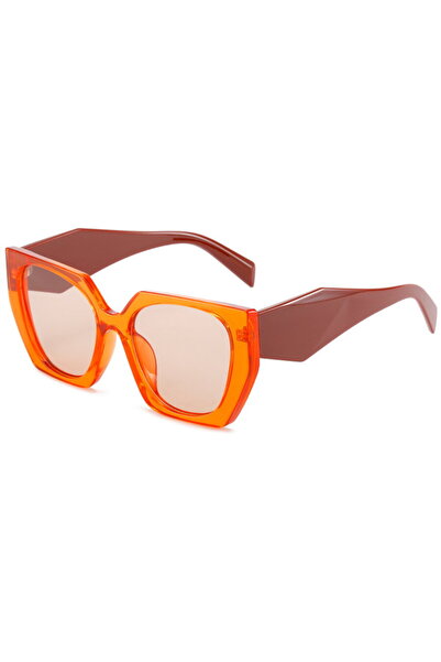 Techsuit Women's Sunglasses - (3967) - Orange / Tan / Champagne