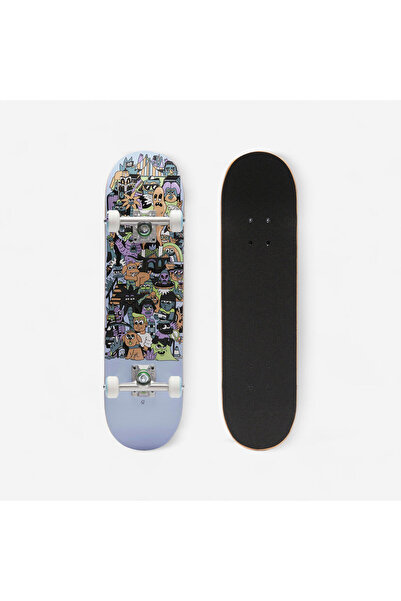 Decathlon Çocuk Kaykay - 3-7 Yaş - 7,25 İnç - Gri - CP100 Mini Skatopia