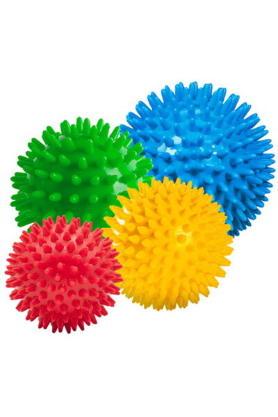 Rebel SET 4 SENSORY MASSAGE BALLS ACTIVE